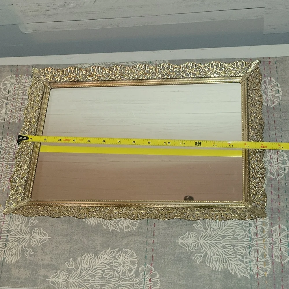 Vintage | Stunning Vanity Mirror Tray - Picture 5 of 12